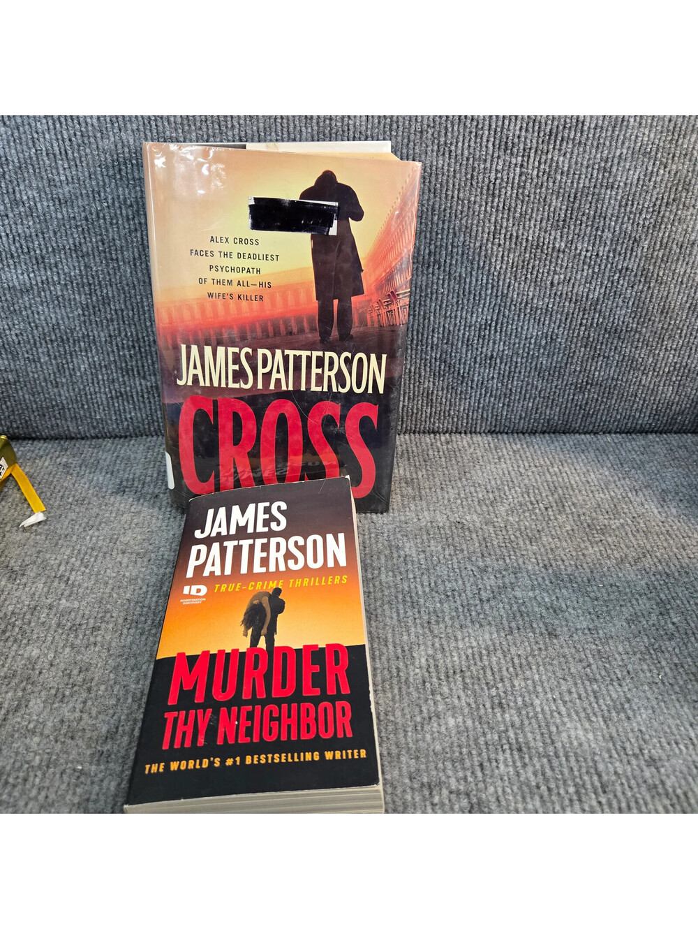 James Patterson Cross & Murder Thy Neighbor Books Lot Resurfaced!